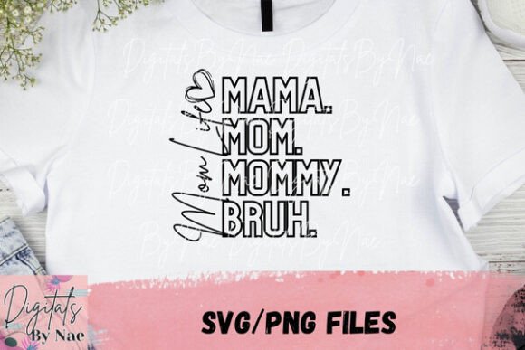 Mama Mom Mommy Bruh SVG: Embroidery Project Review