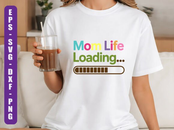 Mom Life Loading Funny SVG Design: Real Embroidery Review