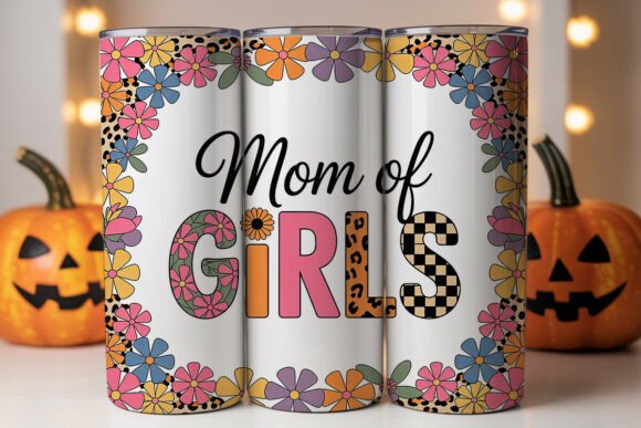 Mom of Girls Floral Leopard Tumbler Wrap: Designer Review