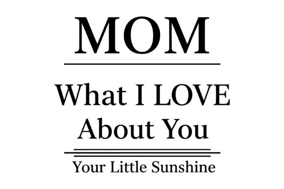 Mom What I Love Quote: Real Embroidery Review