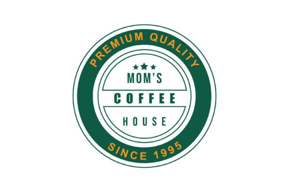 Mom’s Coffee House Vintage Badge: Embroidery Verdict
