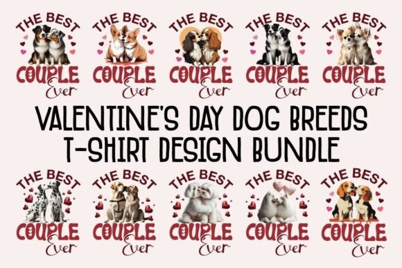 The Best Couple Ever – Cute Dog Couples Bundle